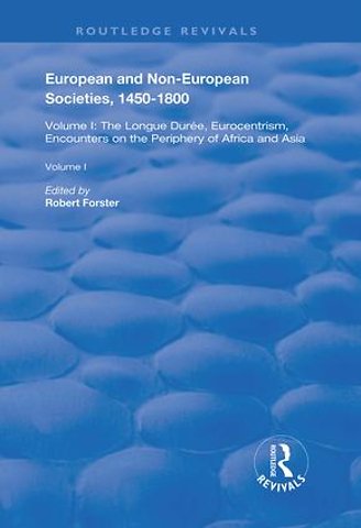 European and Non-European Societies, 1450-1800