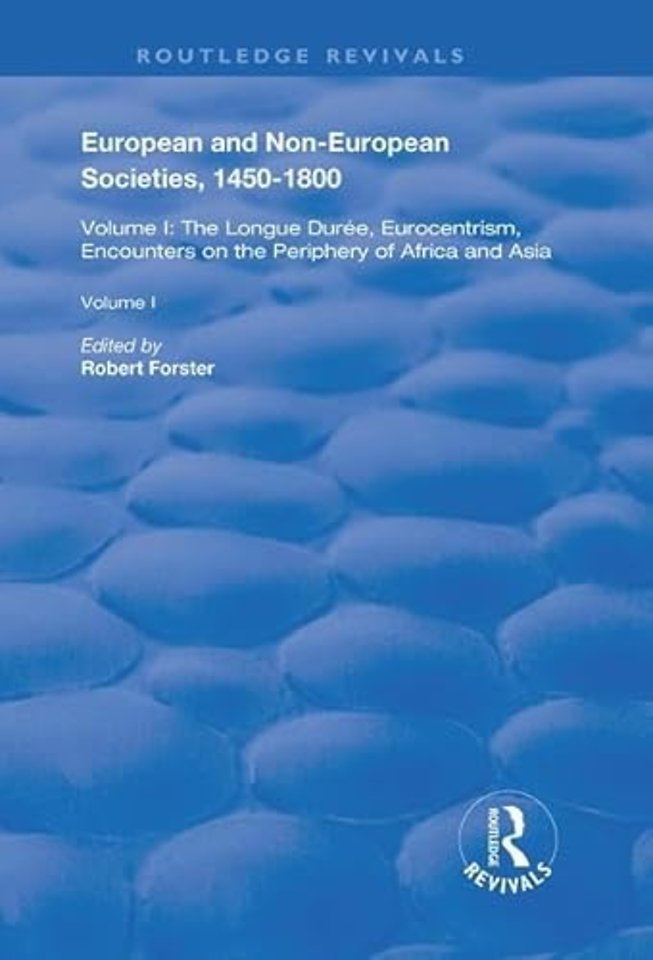 European and Non-European Societies, 1450-1800