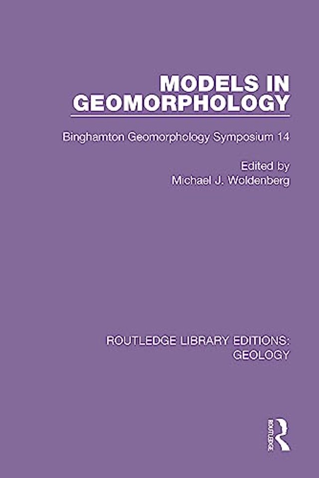 Models in Geomorphology