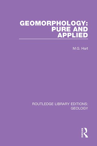 Geomorphology: Pure and Applied