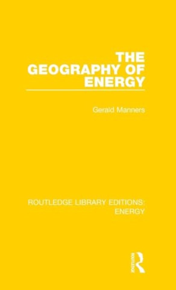 Geography of Energy