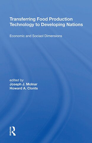 Transferring Food Production Technology To Developing Nations