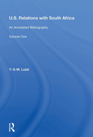 U.S. Relations With South Africa