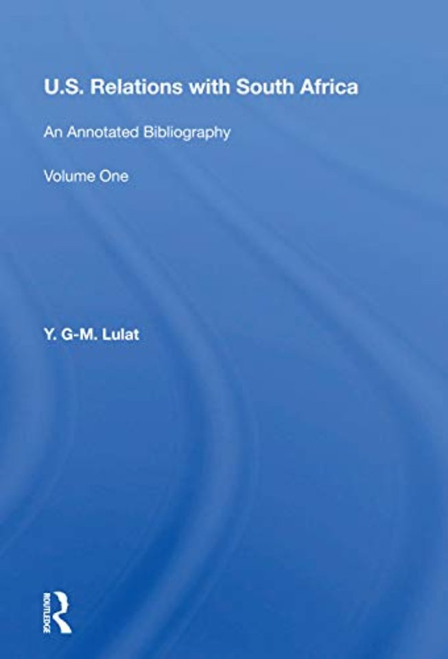 U.S. Relations With South Africa