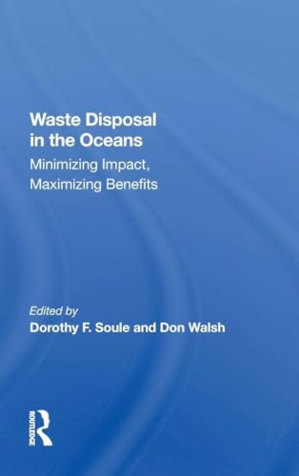 Waste Disposal In The Oceans