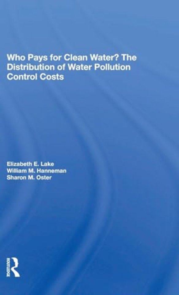 Who Pays For Clean Water?