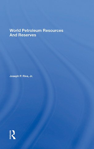 World Petroleum Resources And Reserves