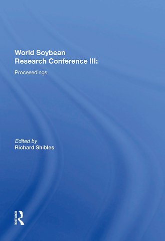 World Soybean Research Conference III