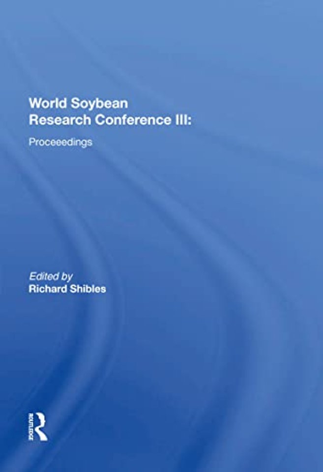 World Soybean Research Conference III