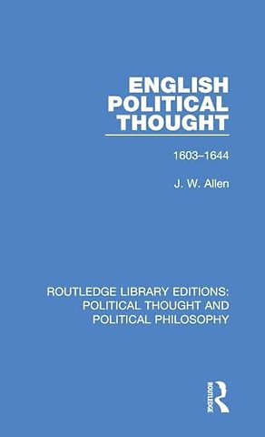 English Political Thought