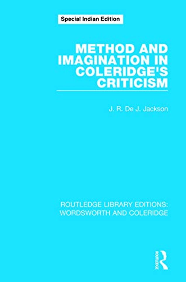 METHOD & IMAGINATION IN COLERIDGES CRITI