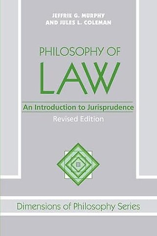 PHILOSOPHY OF LAW
