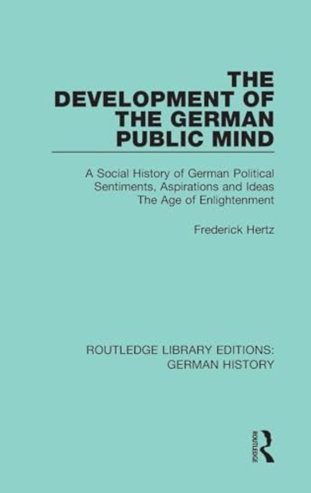 Development of the German Public Mind