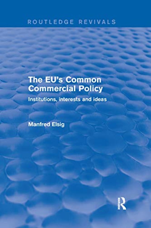 EU's Common Commercial Policy