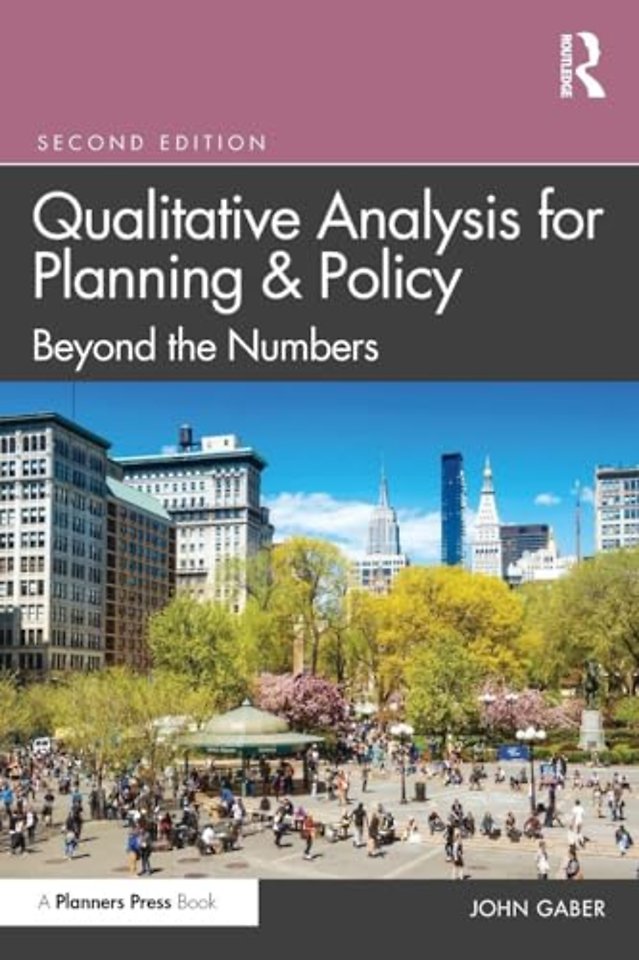 Qualitative Analysis for Planning & Policy