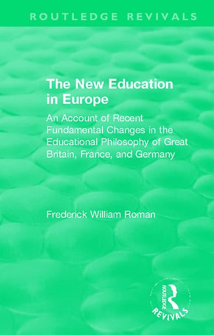 New Education in Europe