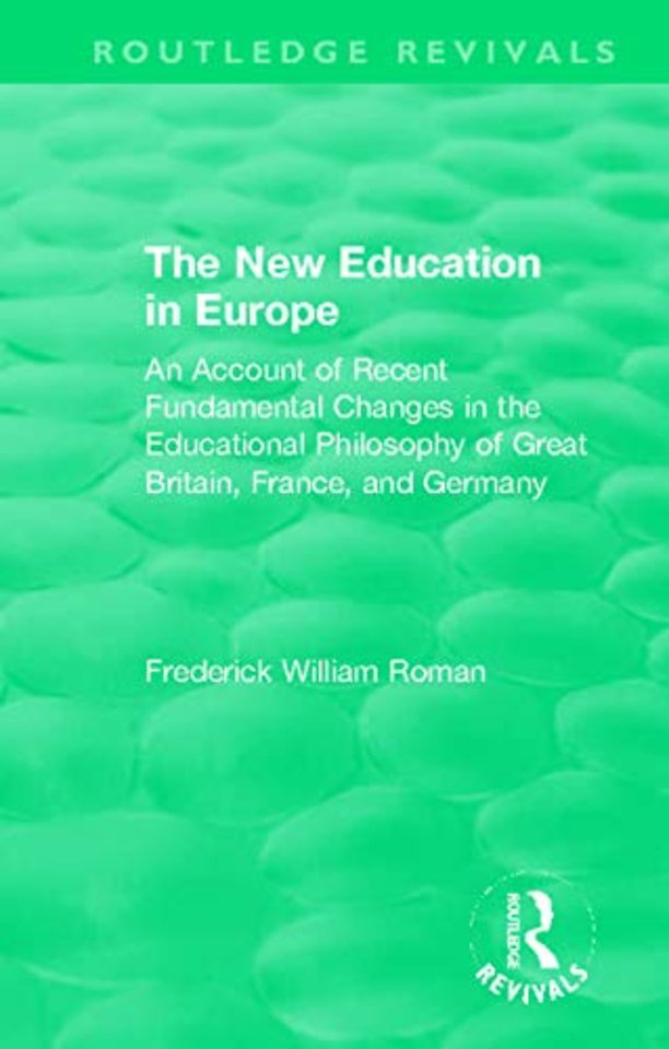 New Education in Europe