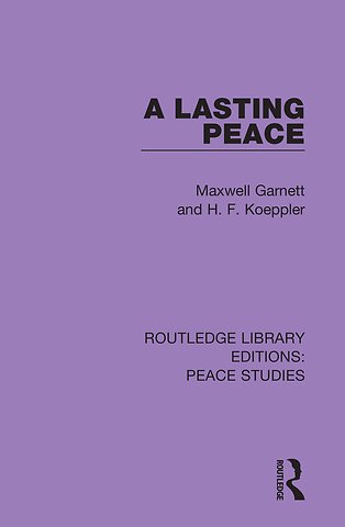 Lasting Peace