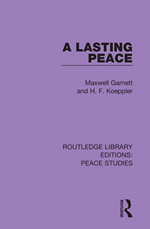 Lasting Peace