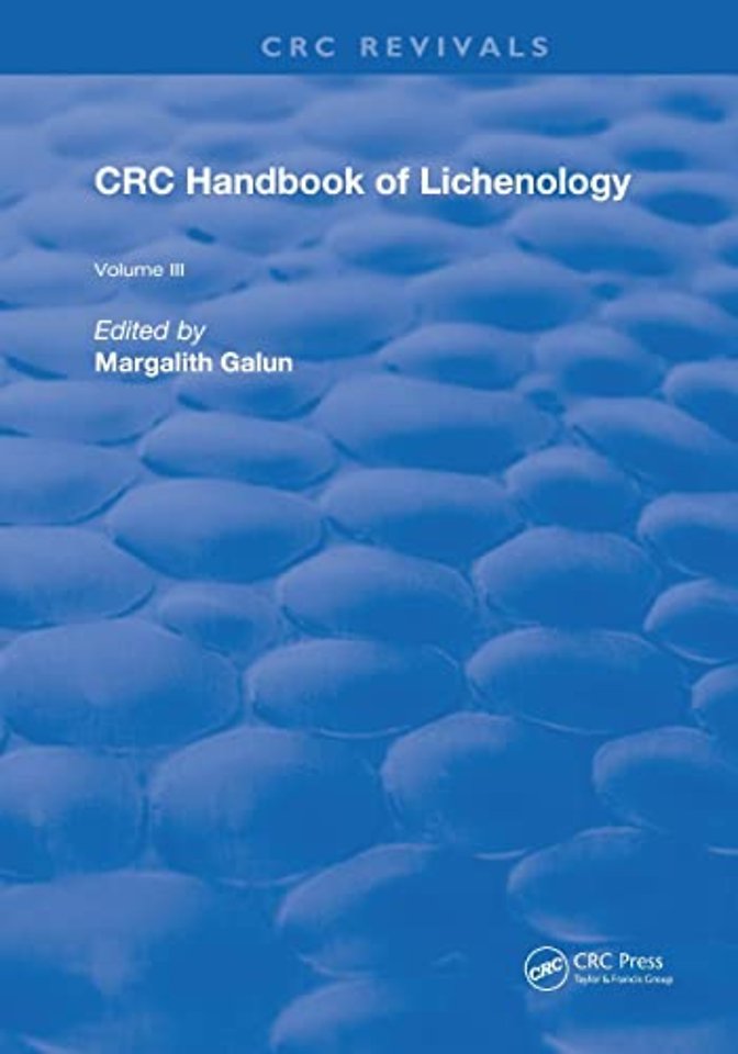 Handbook of Lichenology