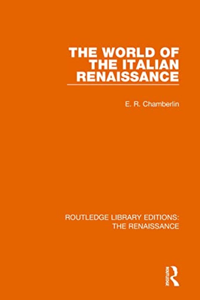 World of the Italian Renaissance