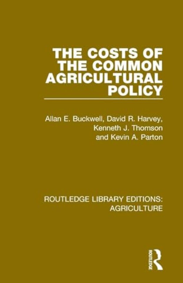 Costs of the Common Agricultural Policy