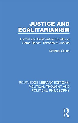 Justice and Egalitarianism