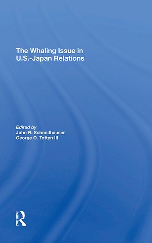 Whaling Issue In U.s.-japan Relations