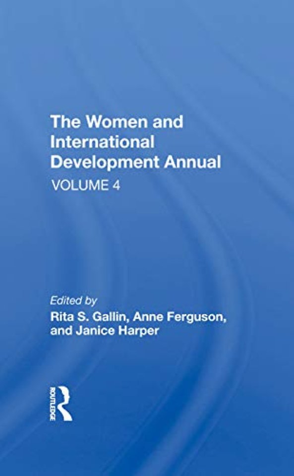 Women And International Development Annual, Volume 4