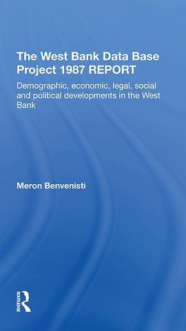 West Bank Data Base 1987 Report