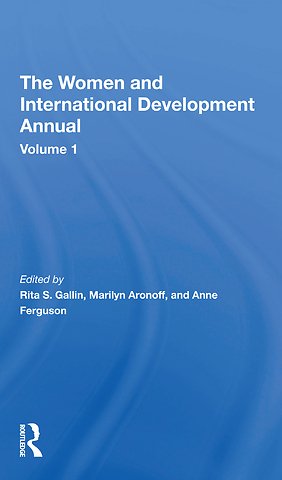 Women And International Development Annual, Volume 1