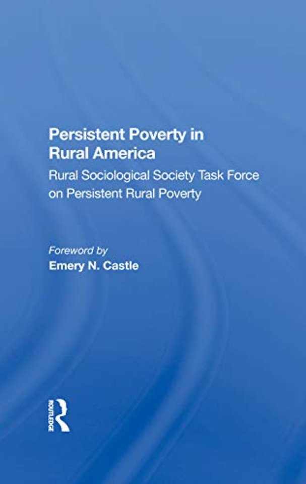 Persistent Poverty In Rural America