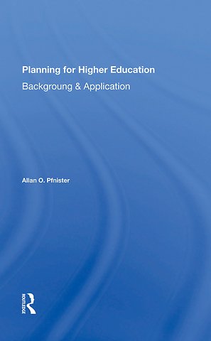 Planning For Higher Education