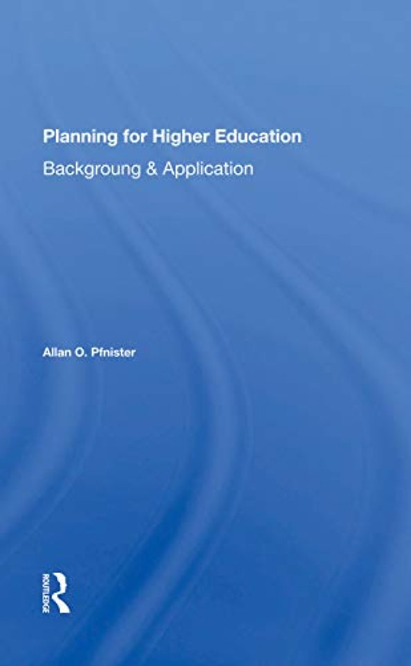 Planning For Higher Education