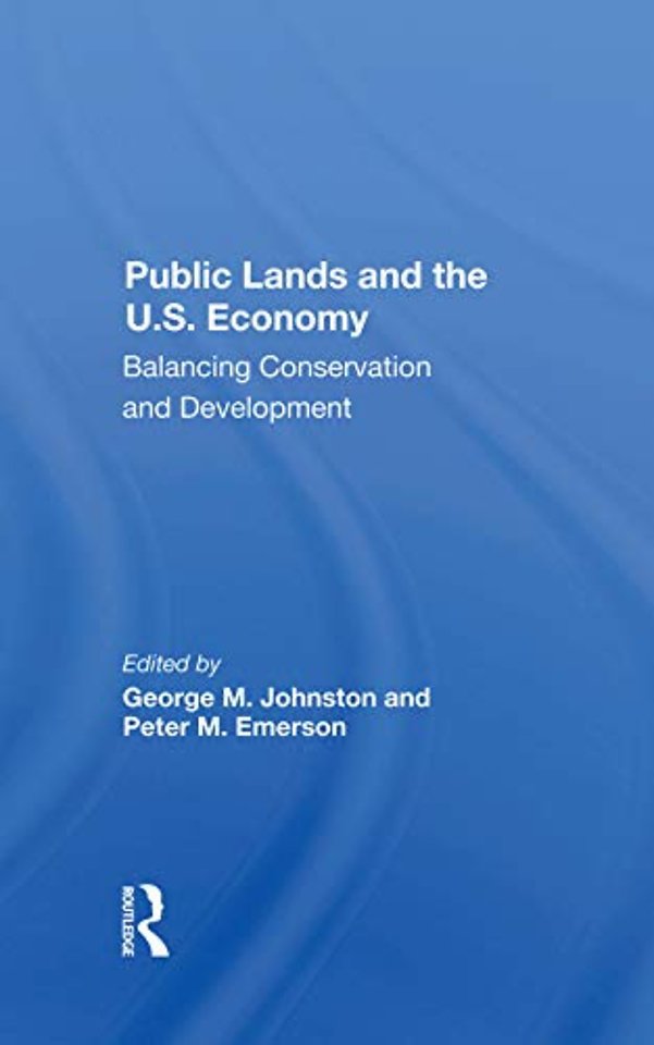 Public Lands And The U.s. Economy