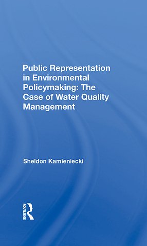 Public Representation In Environmental Policymaking