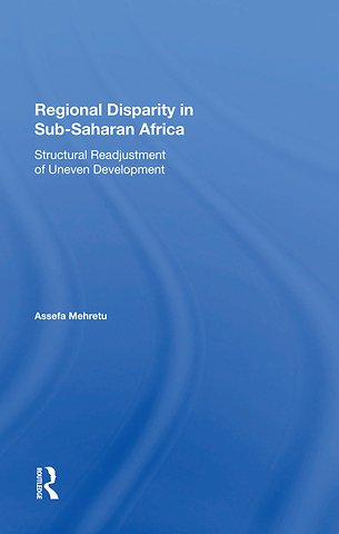 Regional Disparity In Subsaharan Africa