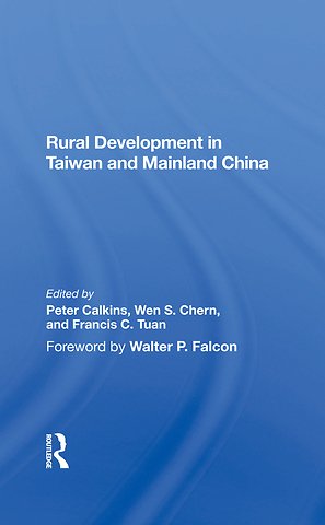 Rural Development In Taiwan And Mainland China