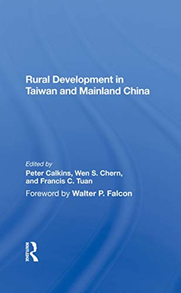 Rural Development In Taiwan And Mainland China