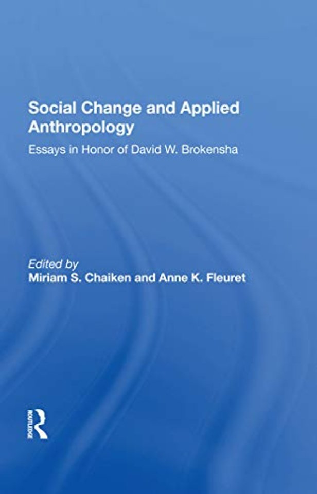 Social Change And Applied Anthropology