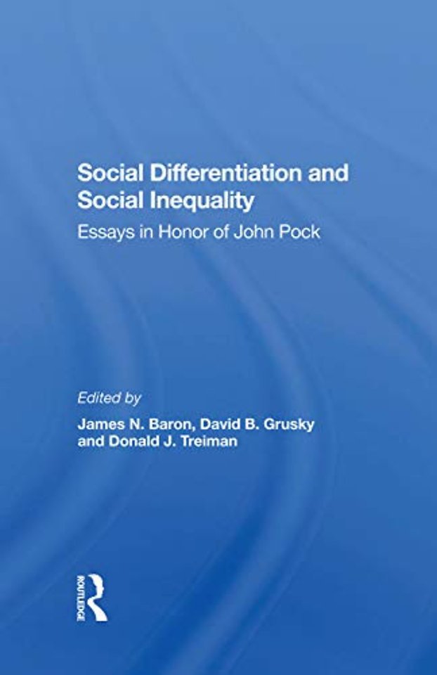 Social Differentiation And Social Inequality