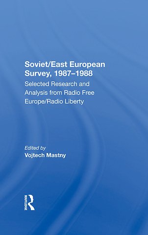 Soviet/east European Survey, 19871988
