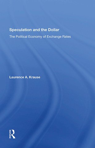 Speculation And The Dollar