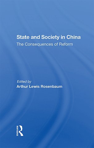 State And Society In China