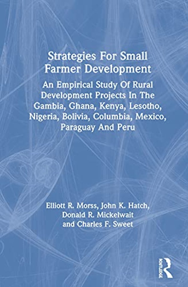 Strategies For Small Farmer Development