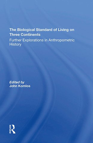 Biological Standard Of Living On Three Continents