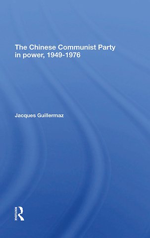 Chinese Communist Party In Power, 19491976