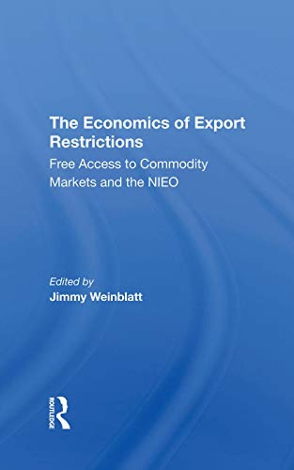 Economics Of Export Restrictions