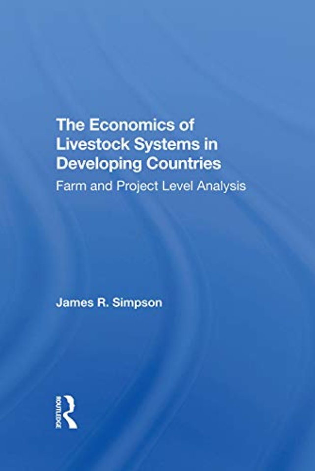 Economics Of Livestock Systems In Developing Countries
