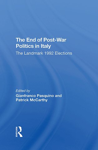 End Of Postwar Politics In Italy